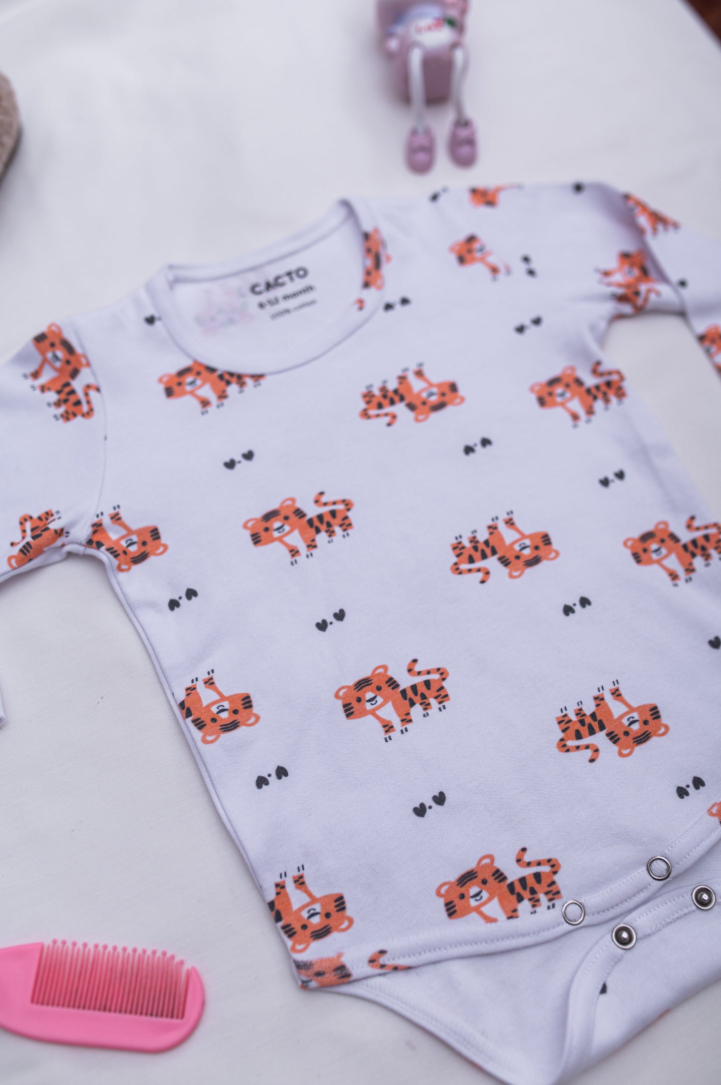 Lion Long sleeves body suit