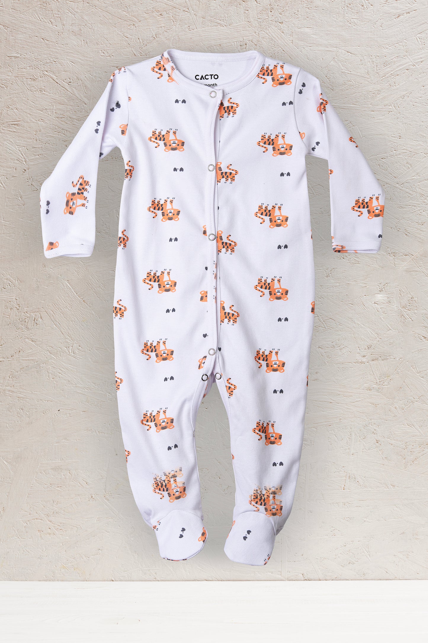 Lion baby romper