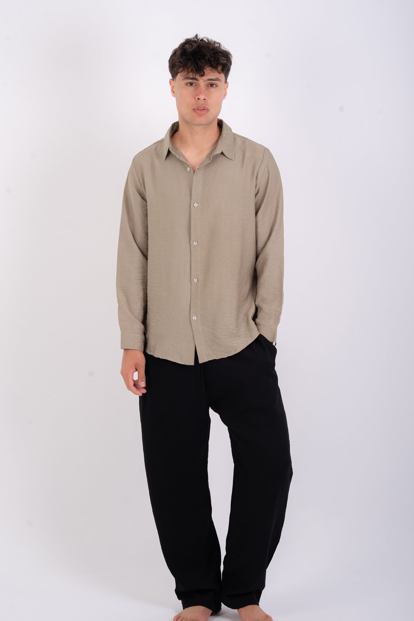 Café linen shirt