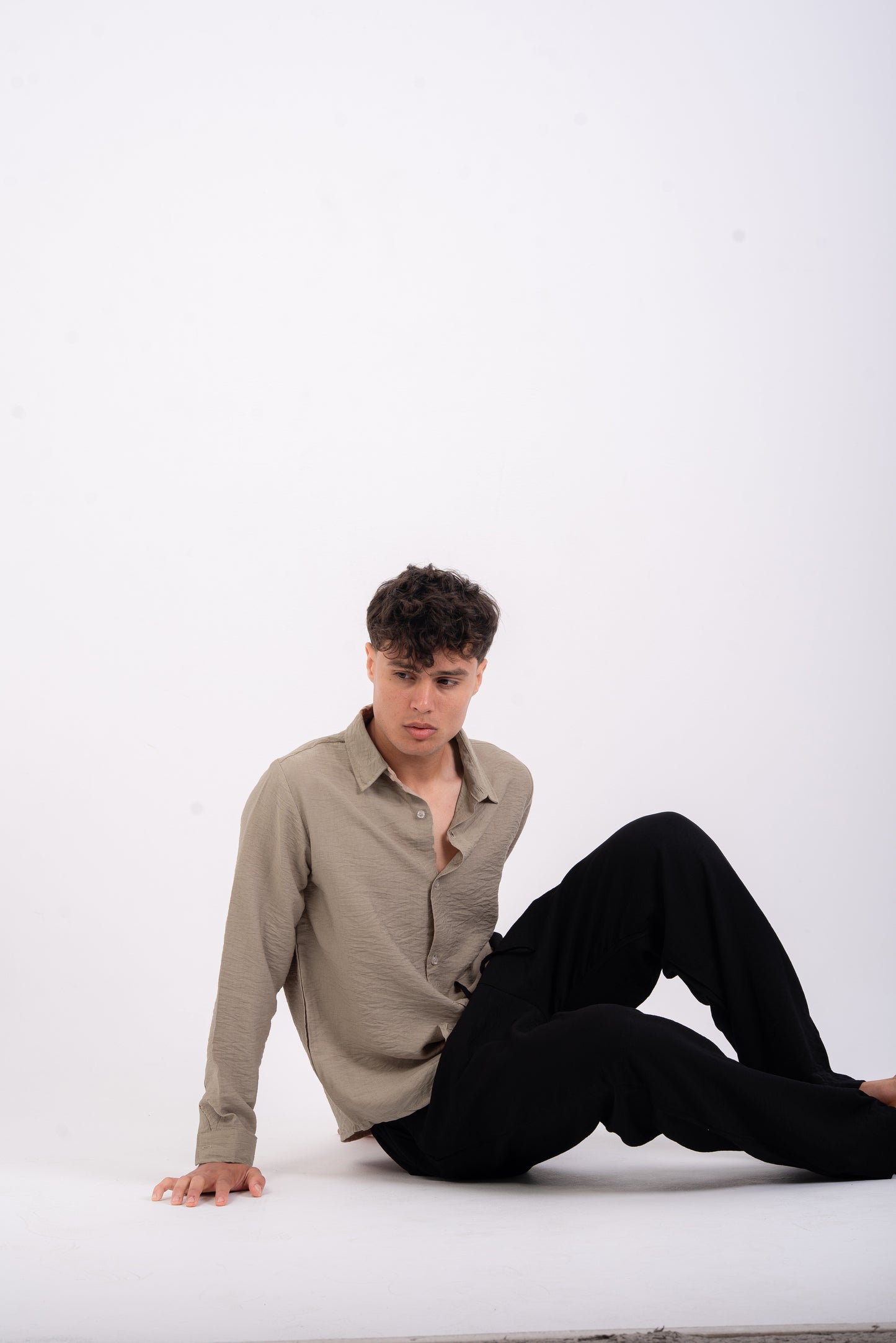 Café linen shirt