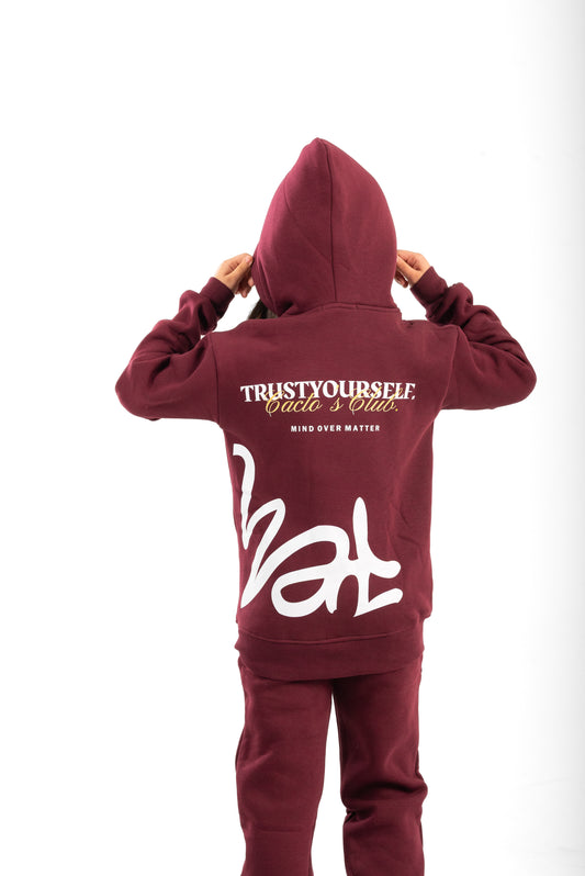 Burgundy Kids Set