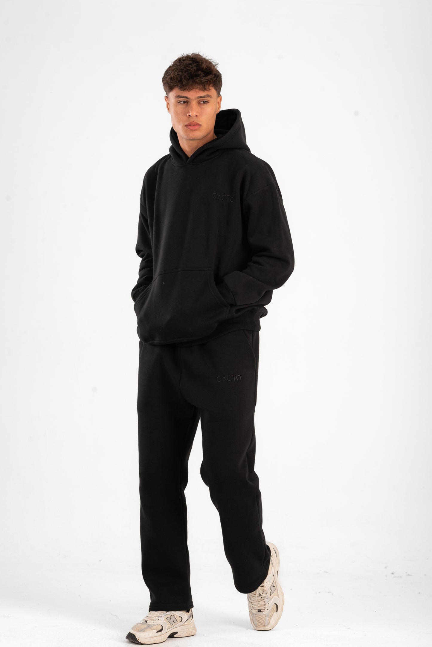 Black Basic Hoodie