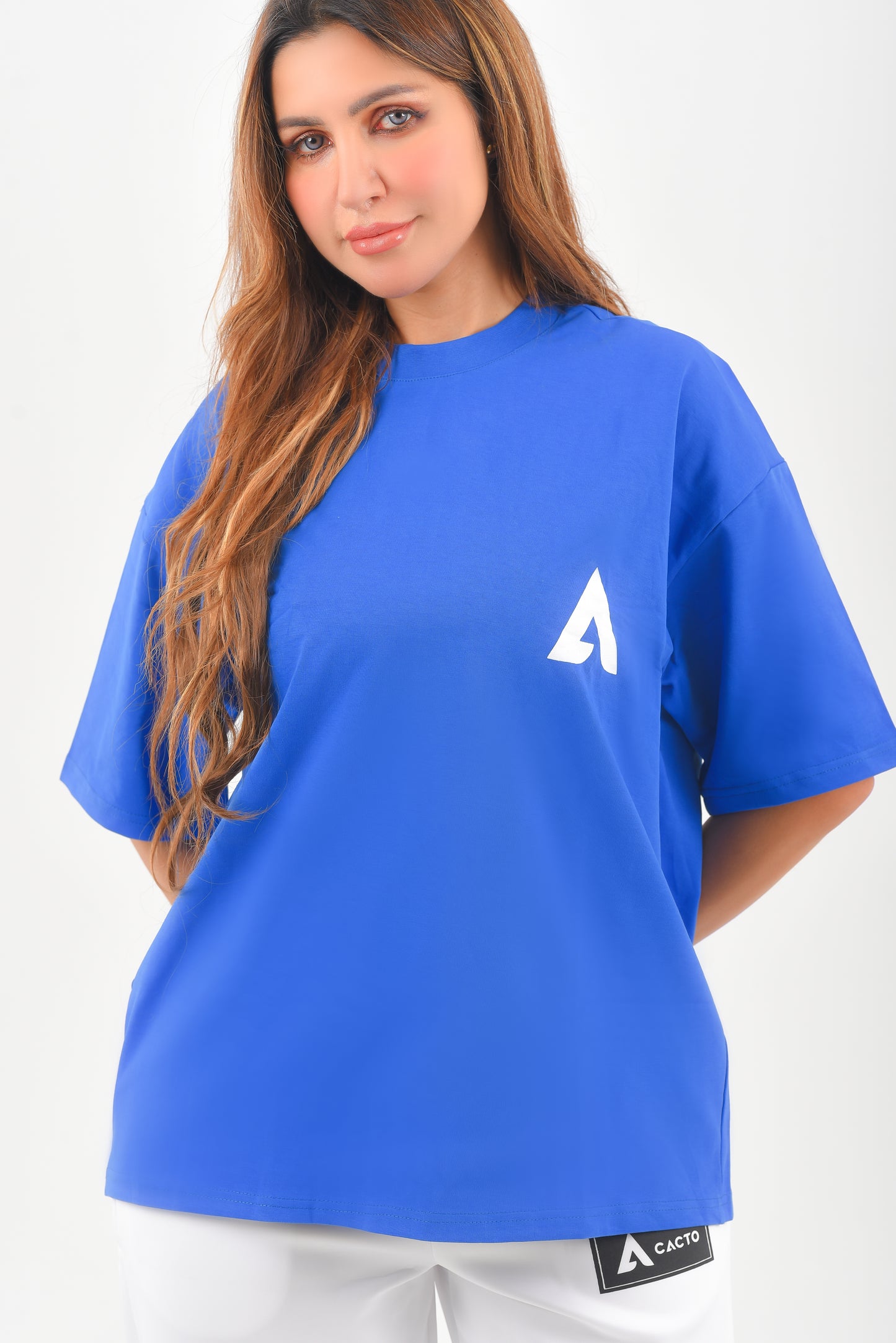 Blue Oversized T-shirt