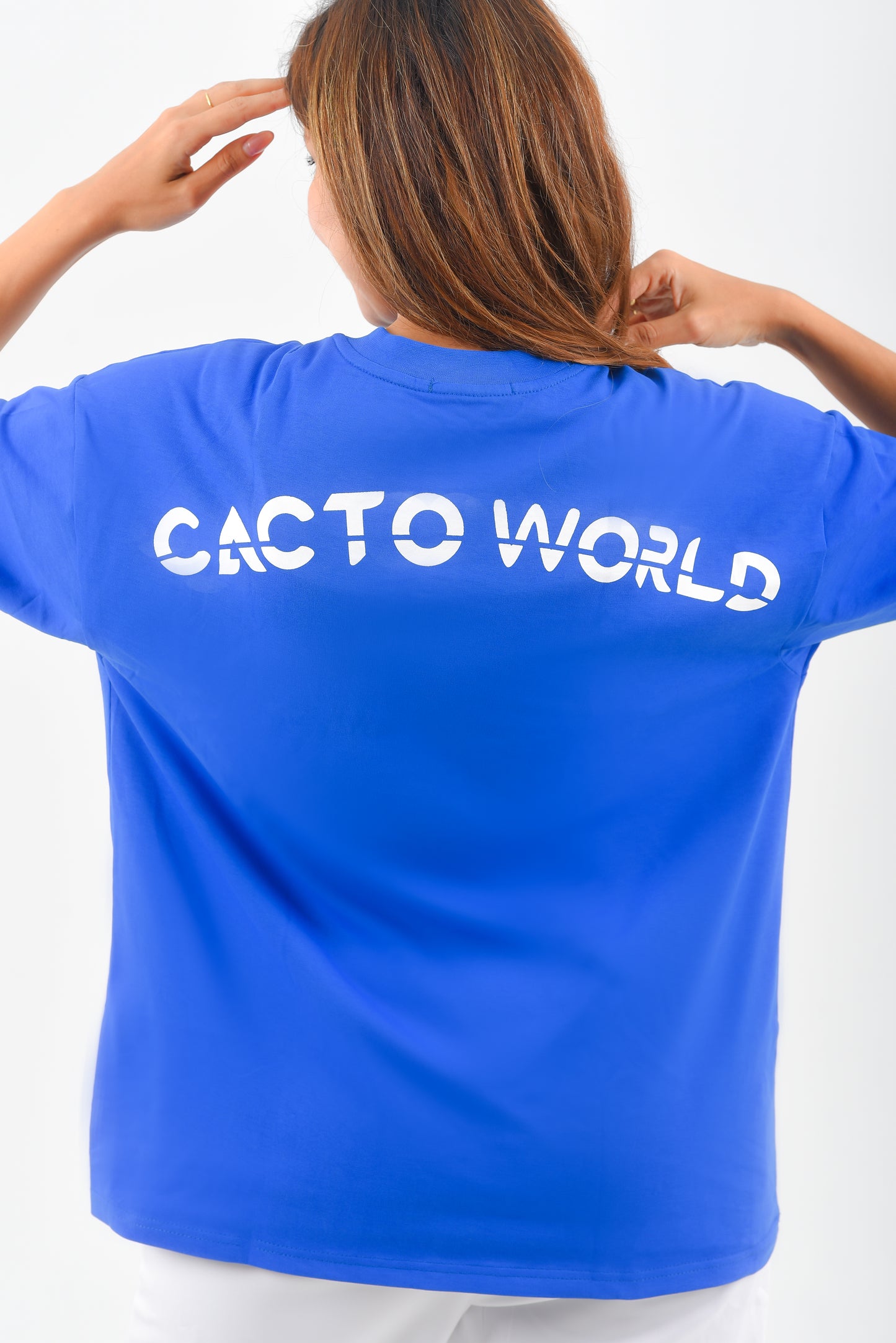 Blue Oversized T-shirt