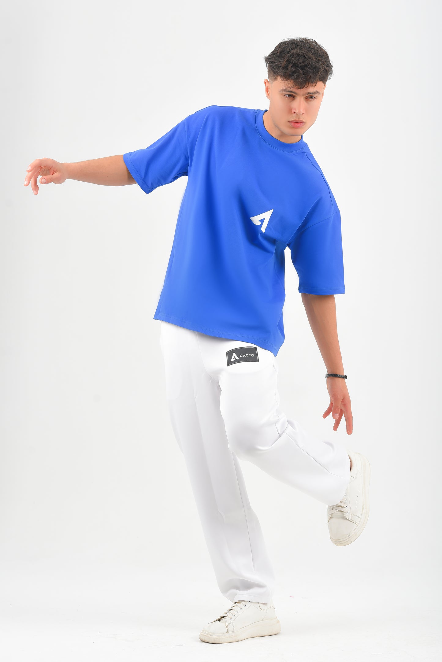 Blue Oversized T-shirt