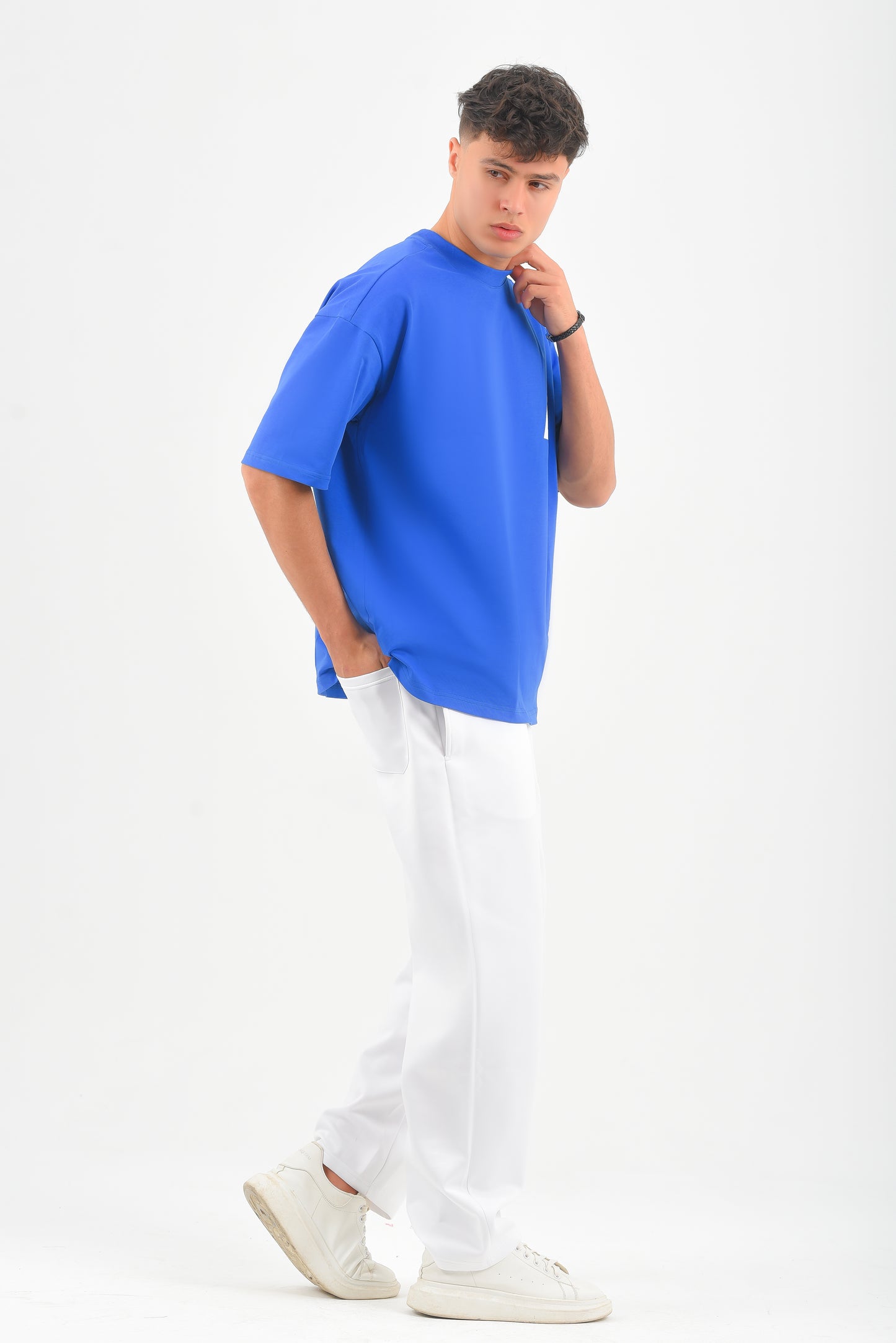 Blue Oversized T-shirt