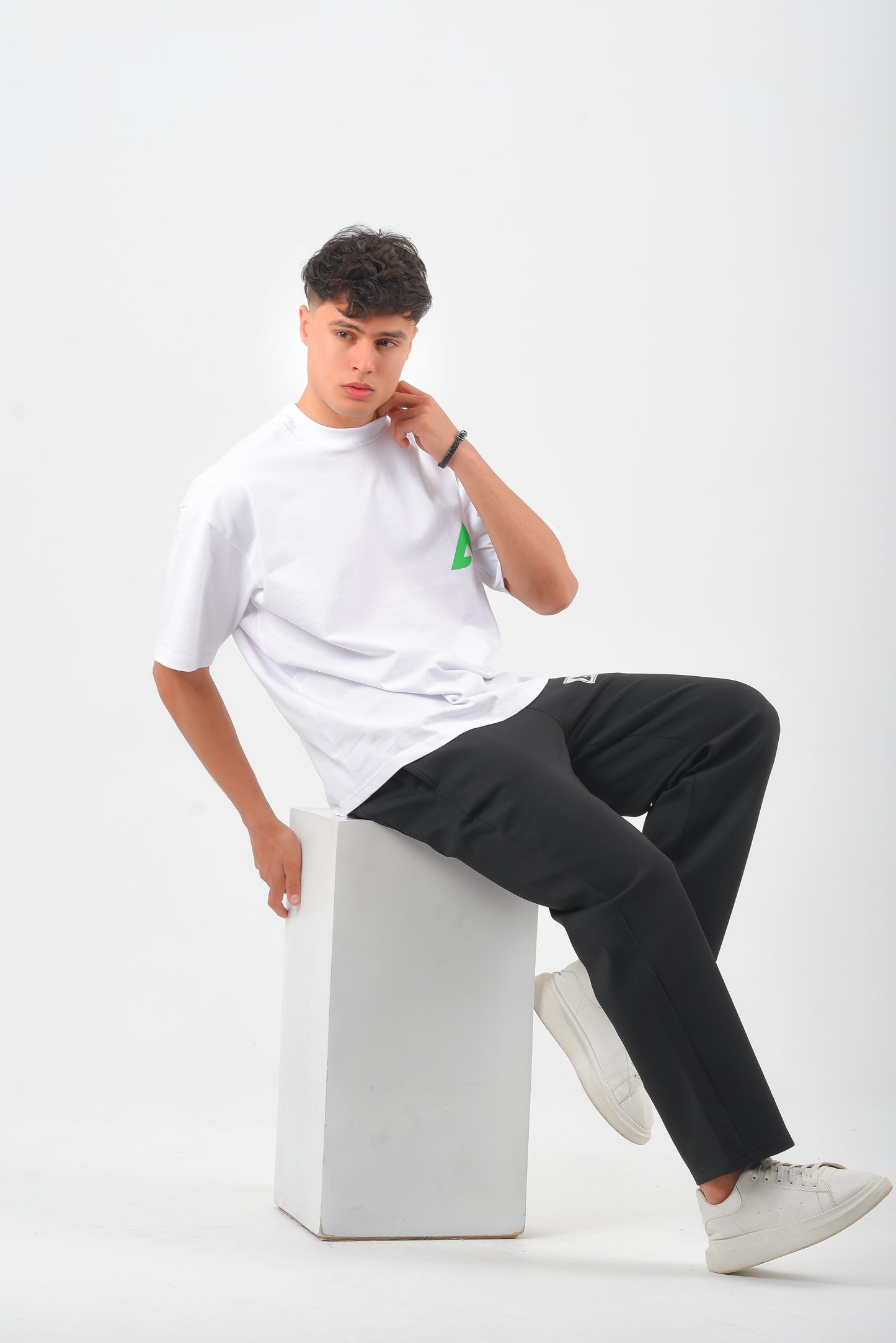 Black oversized Pants
