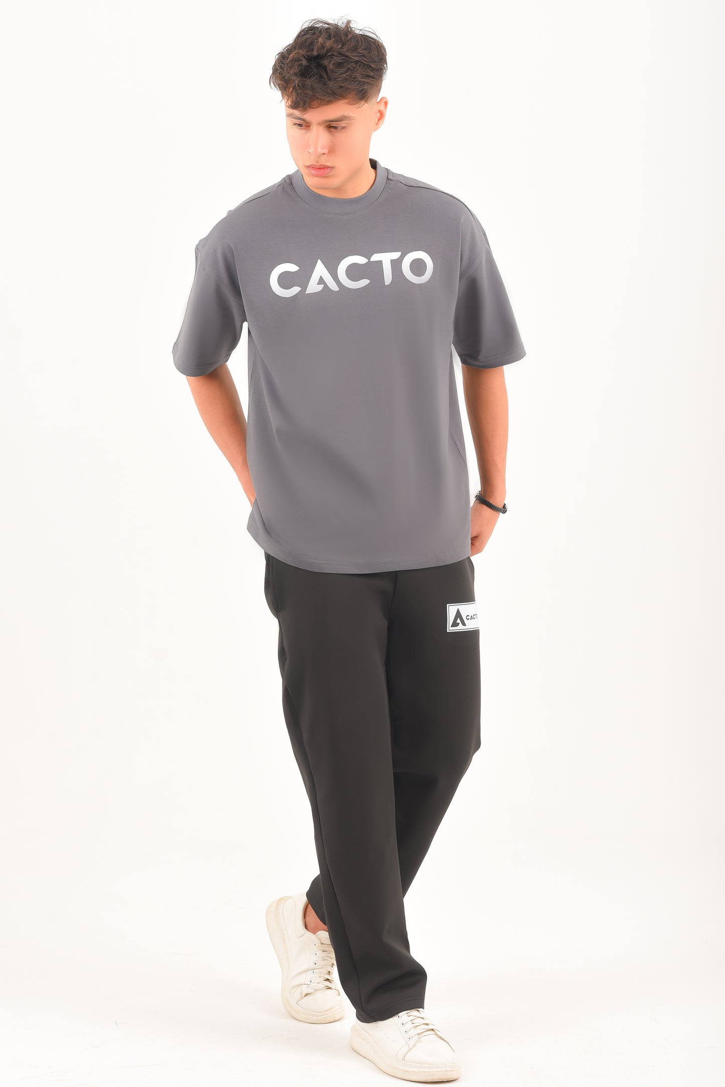 Gray Oversized T-shirt