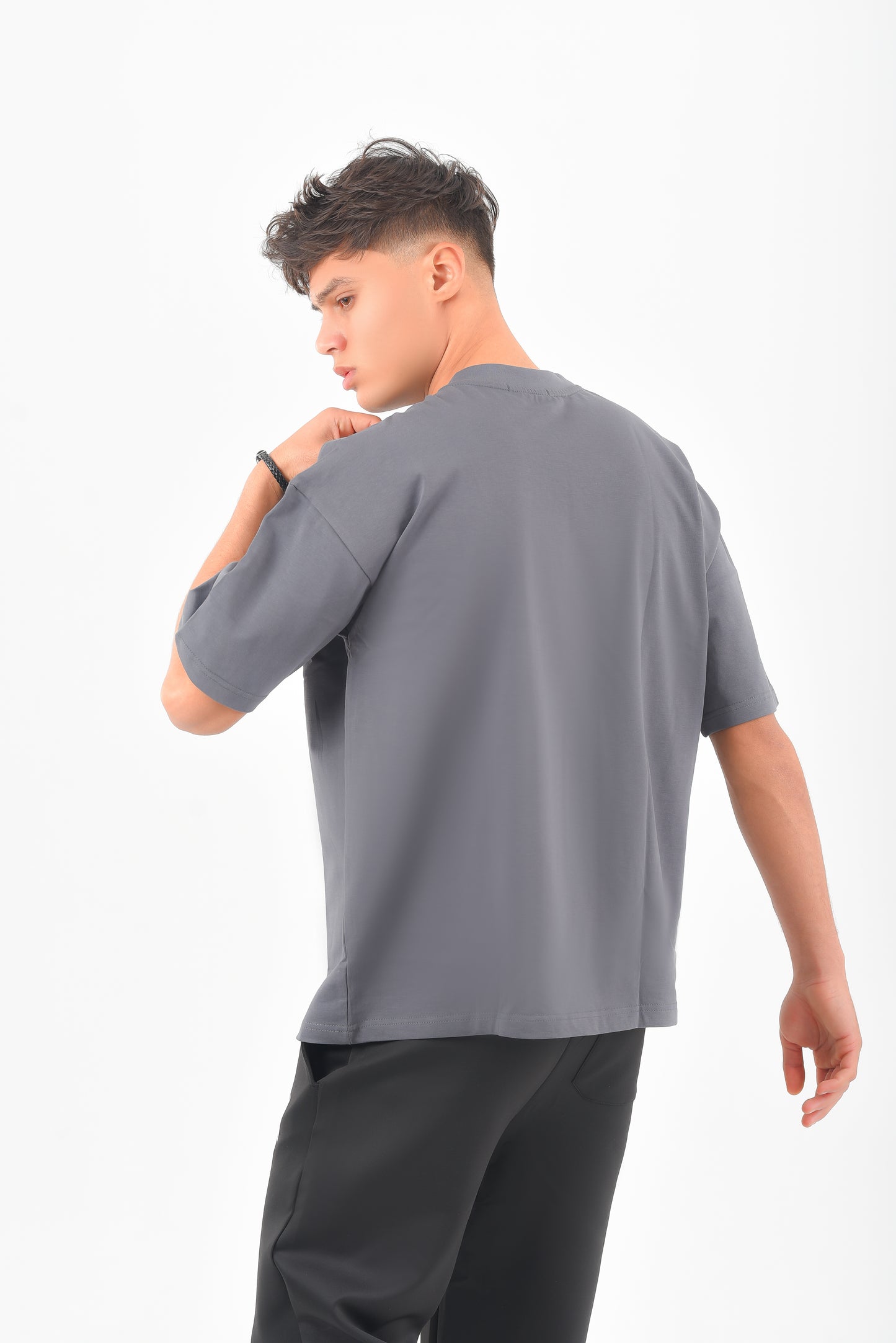 Gray Oversized T-shirt