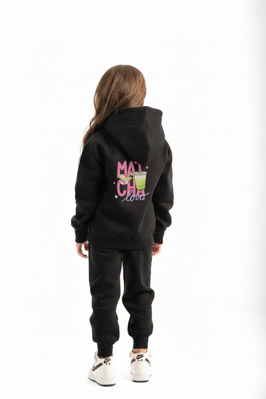 Black MATCHA CUP KIDS SET