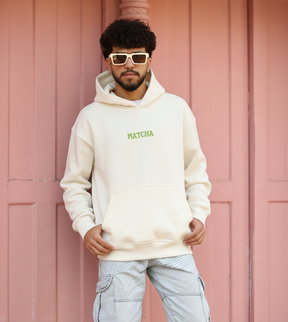 MATCHA OFF WHITE Printed Hoodie