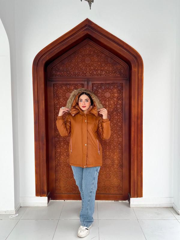 BROWN WATERPROOF JACKET