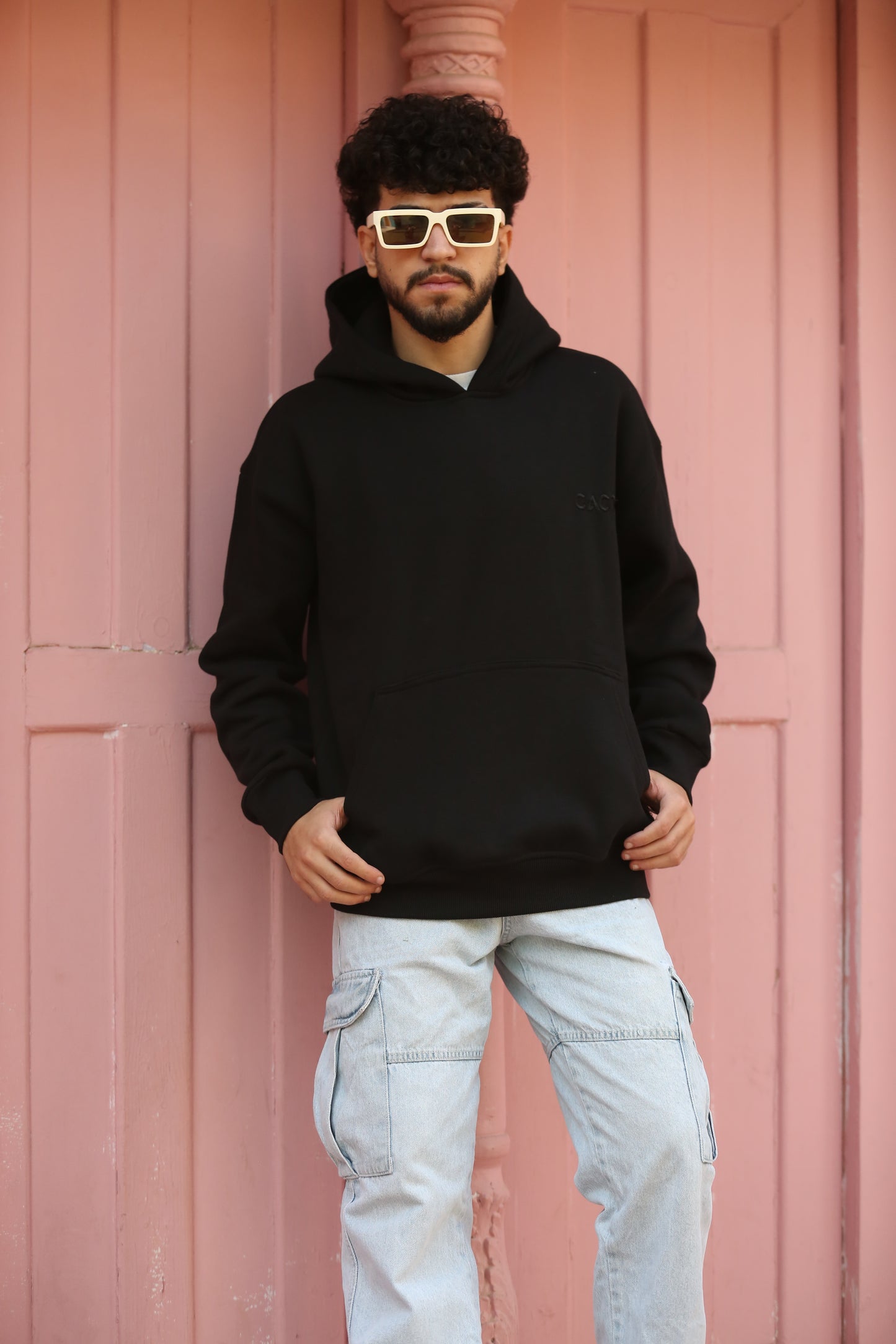 Black Basic Hoodie