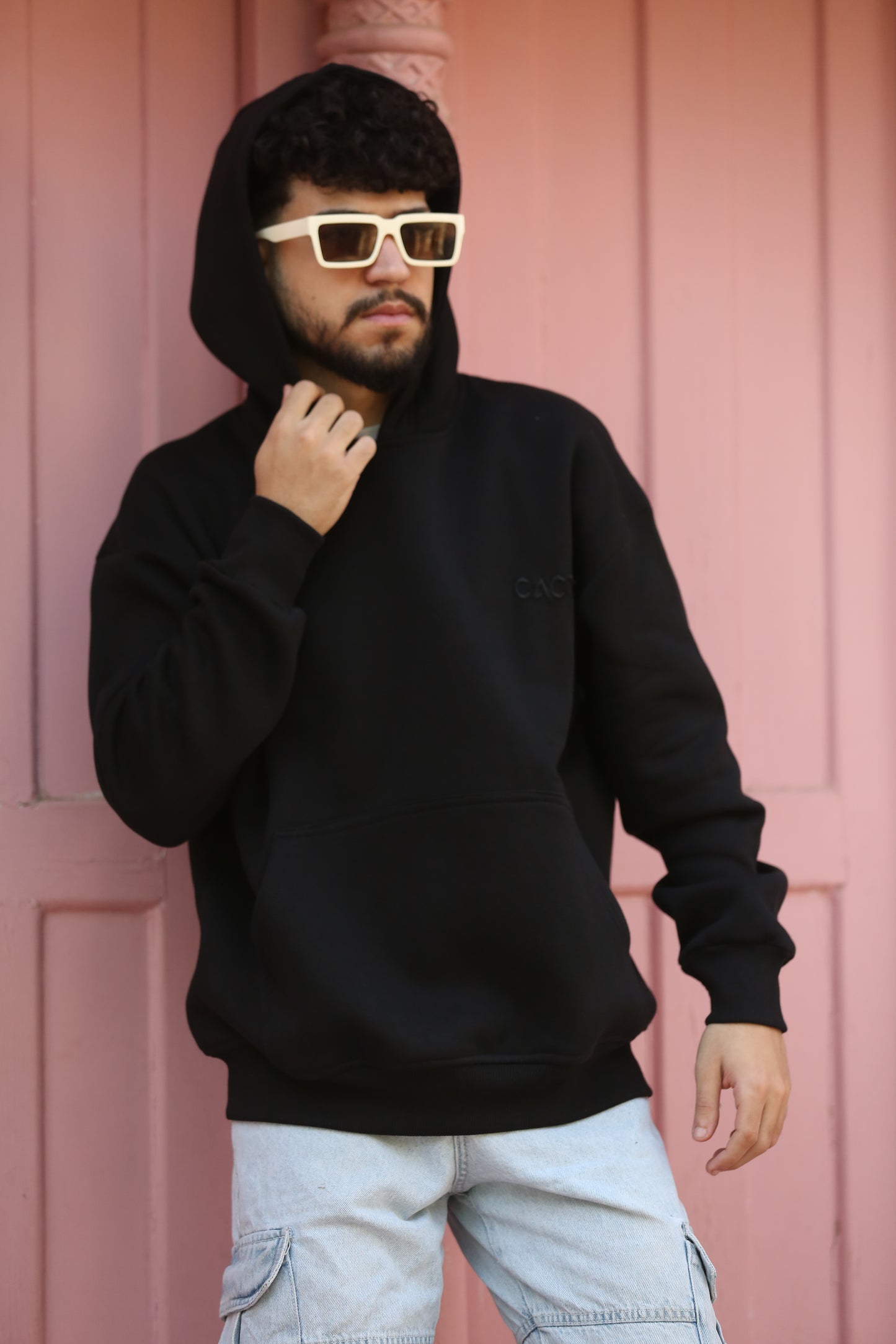 Black Basic Hoodie