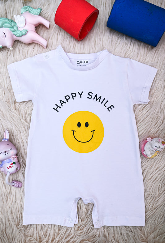 Happy smile baby romper short