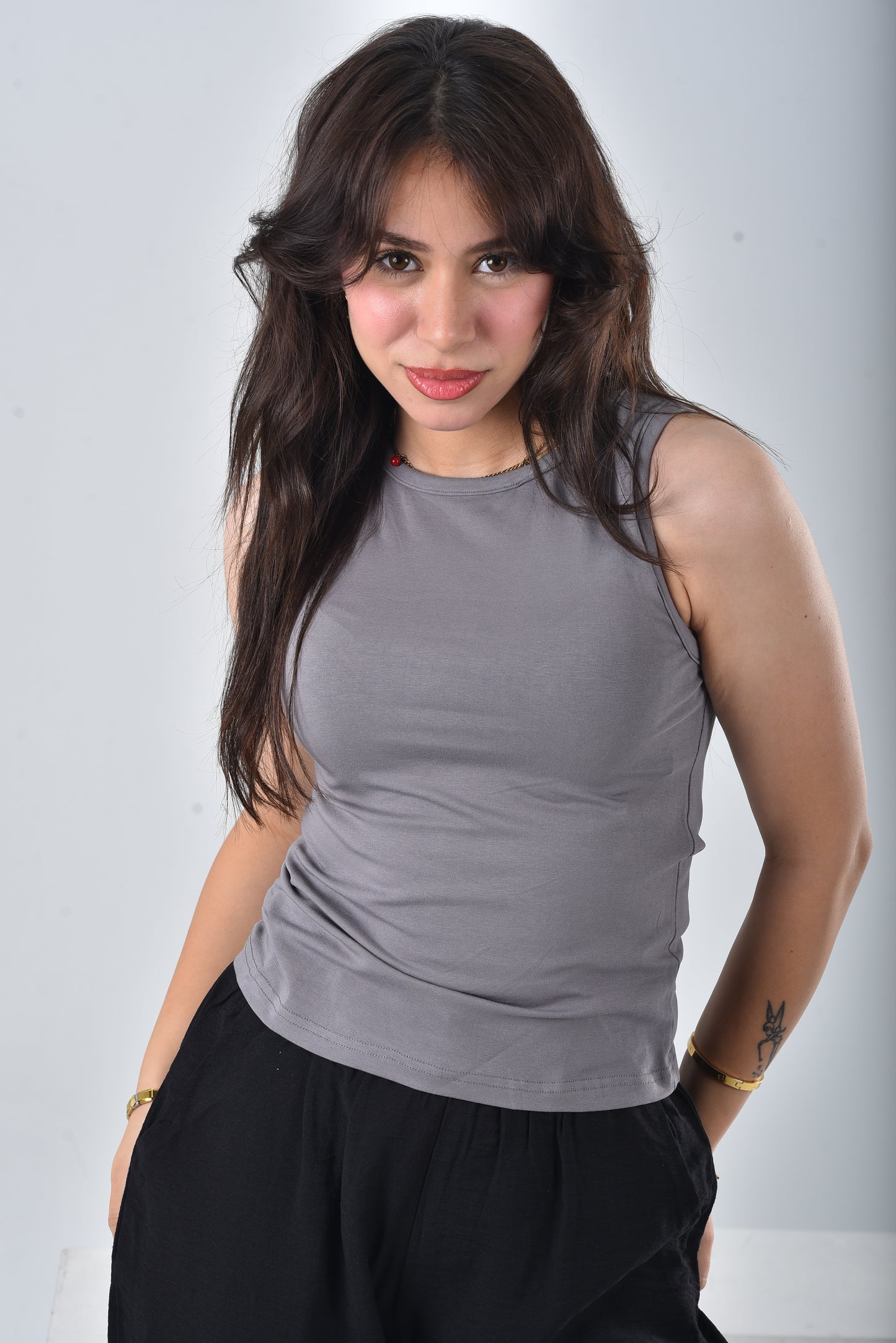 Grey tank