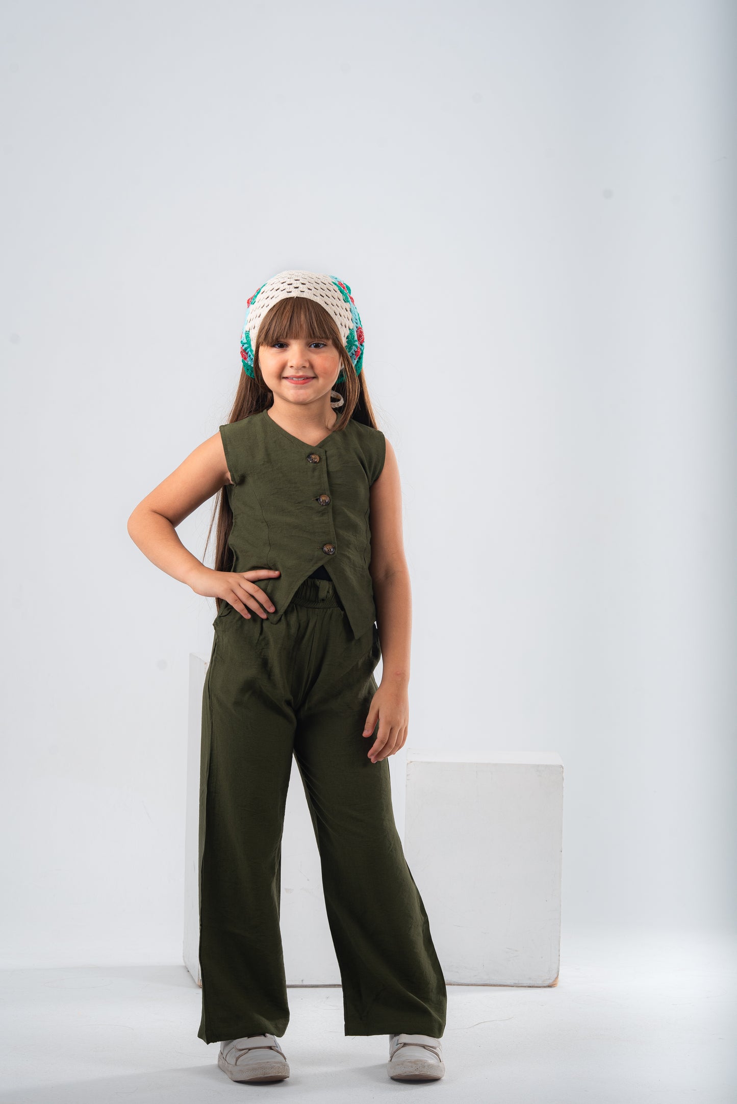 Oily Girls Vest Set