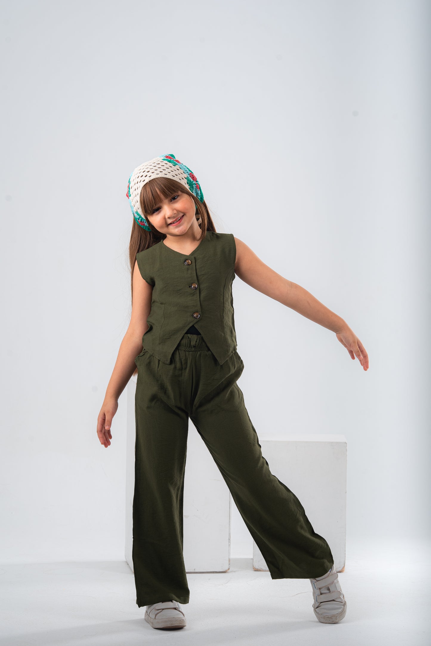 Oily Girls Vest Set