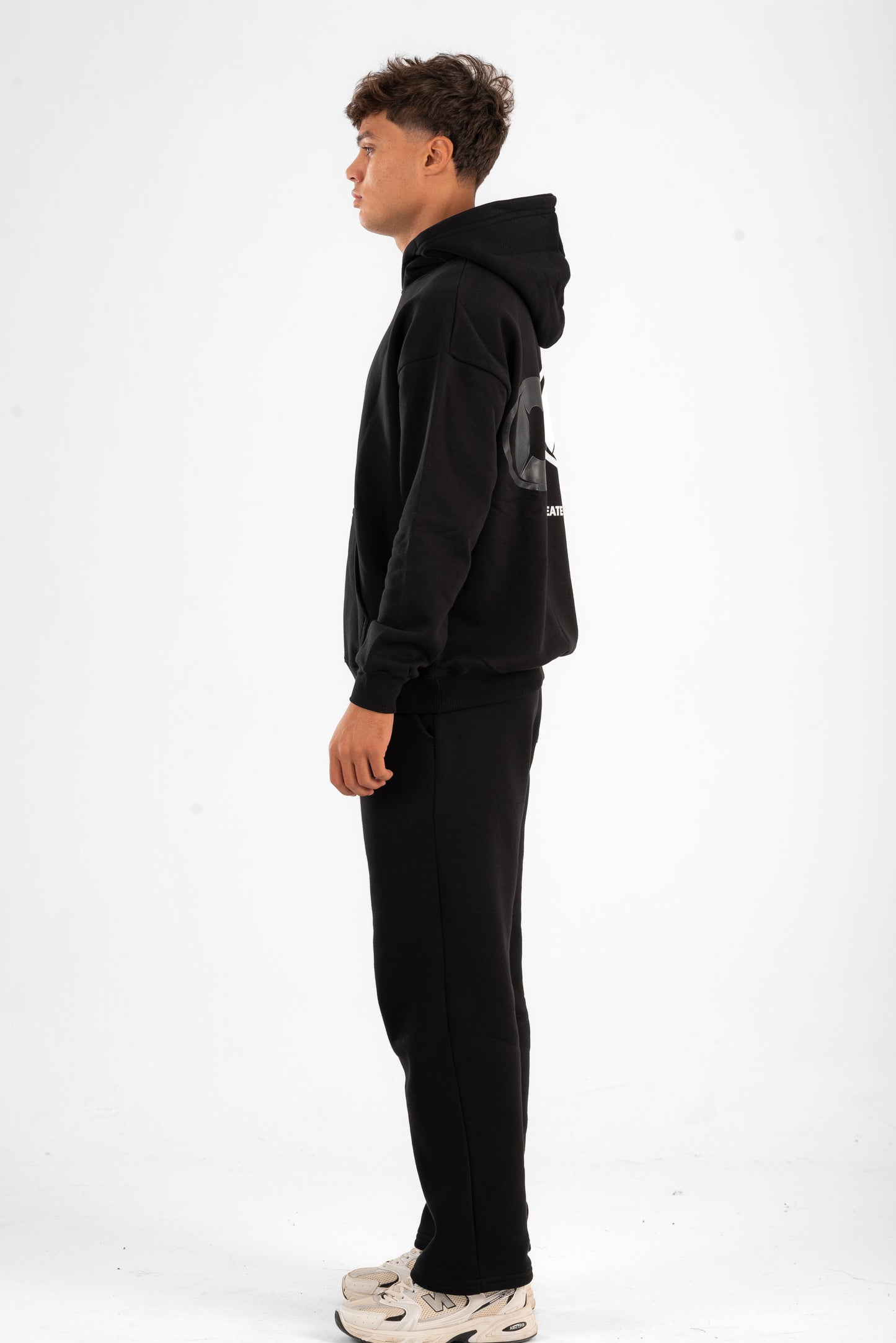 CACTO STORY  Black Printed Hoodie