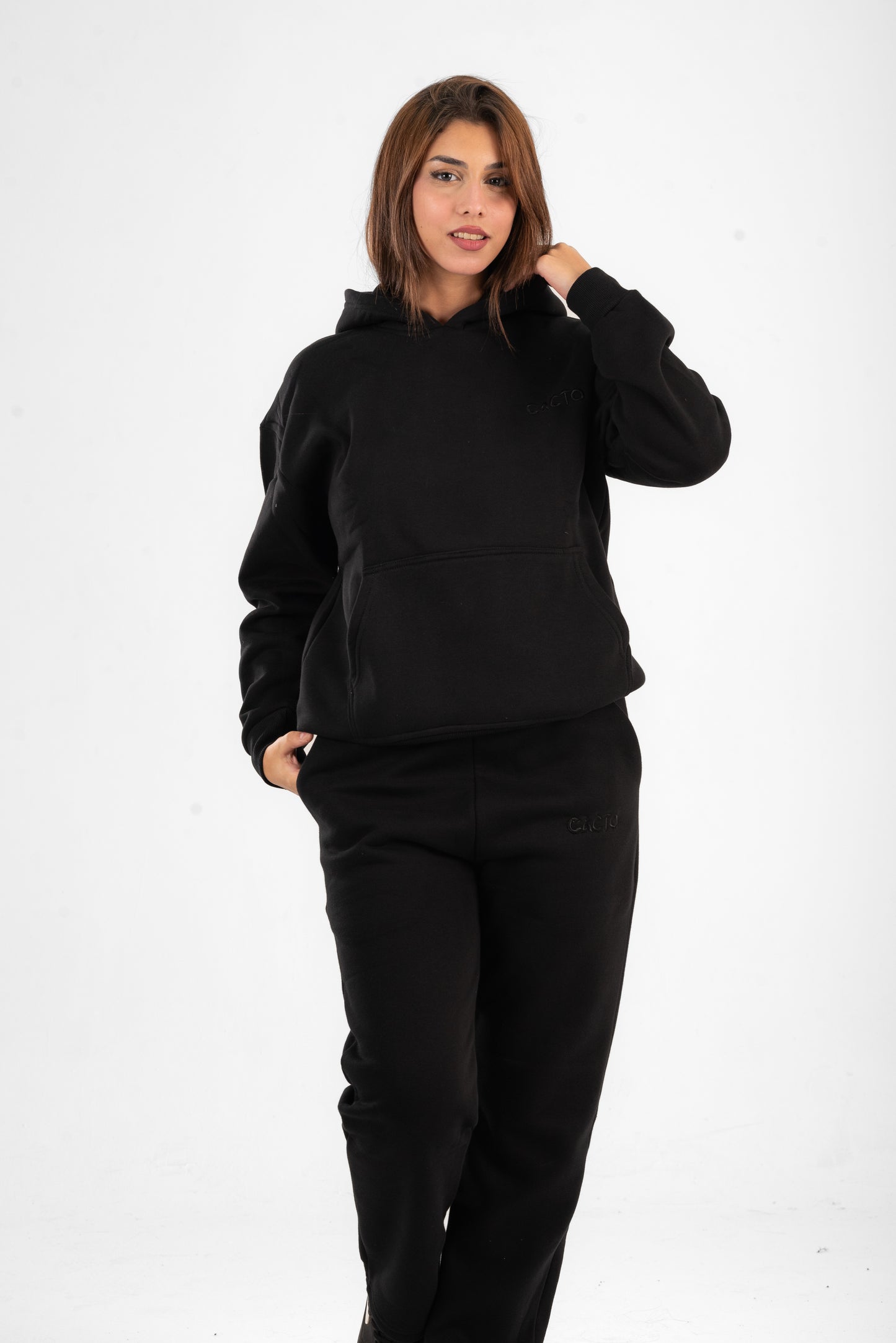 Black Basic Hoodie
