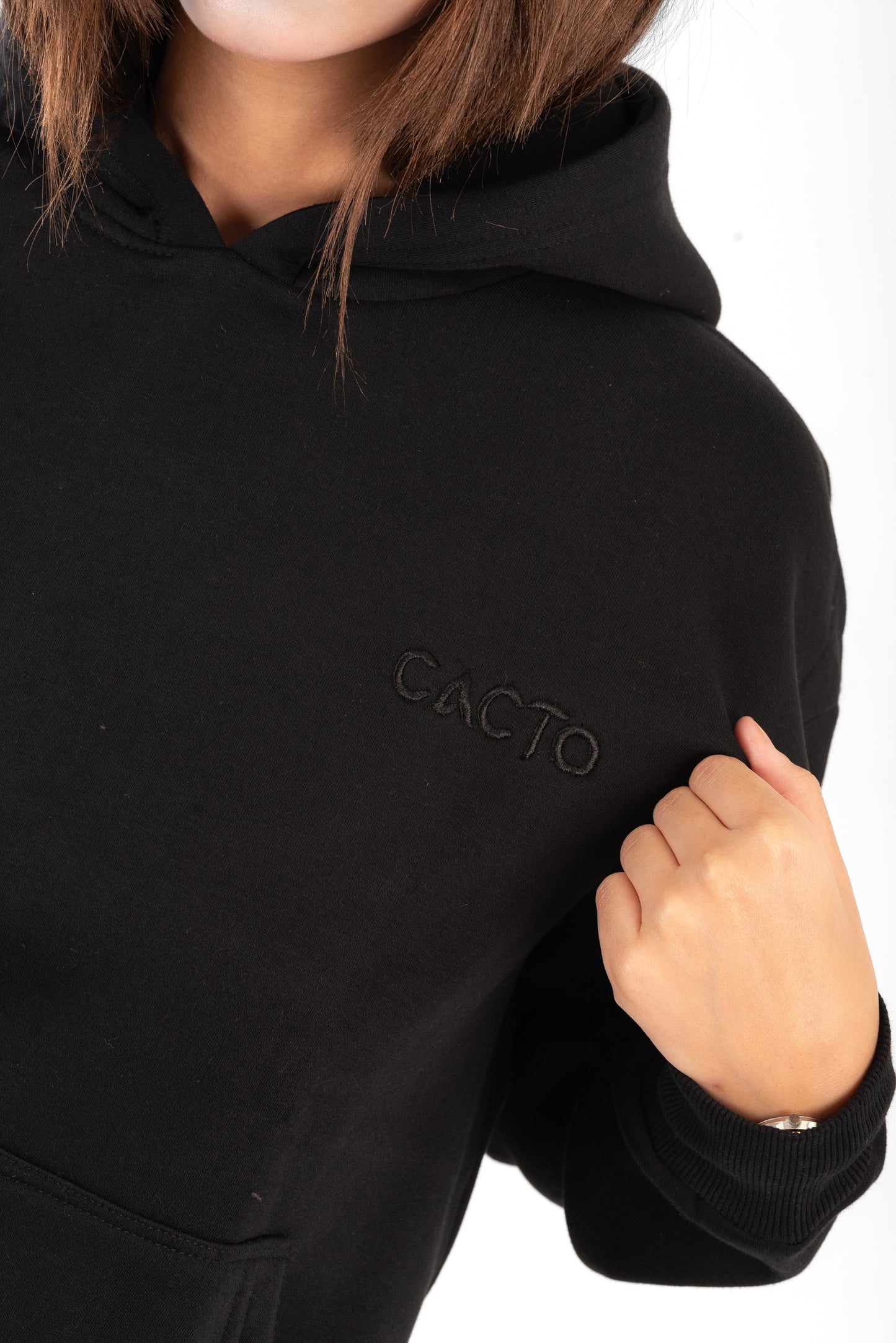 Black Basic Hoodie
