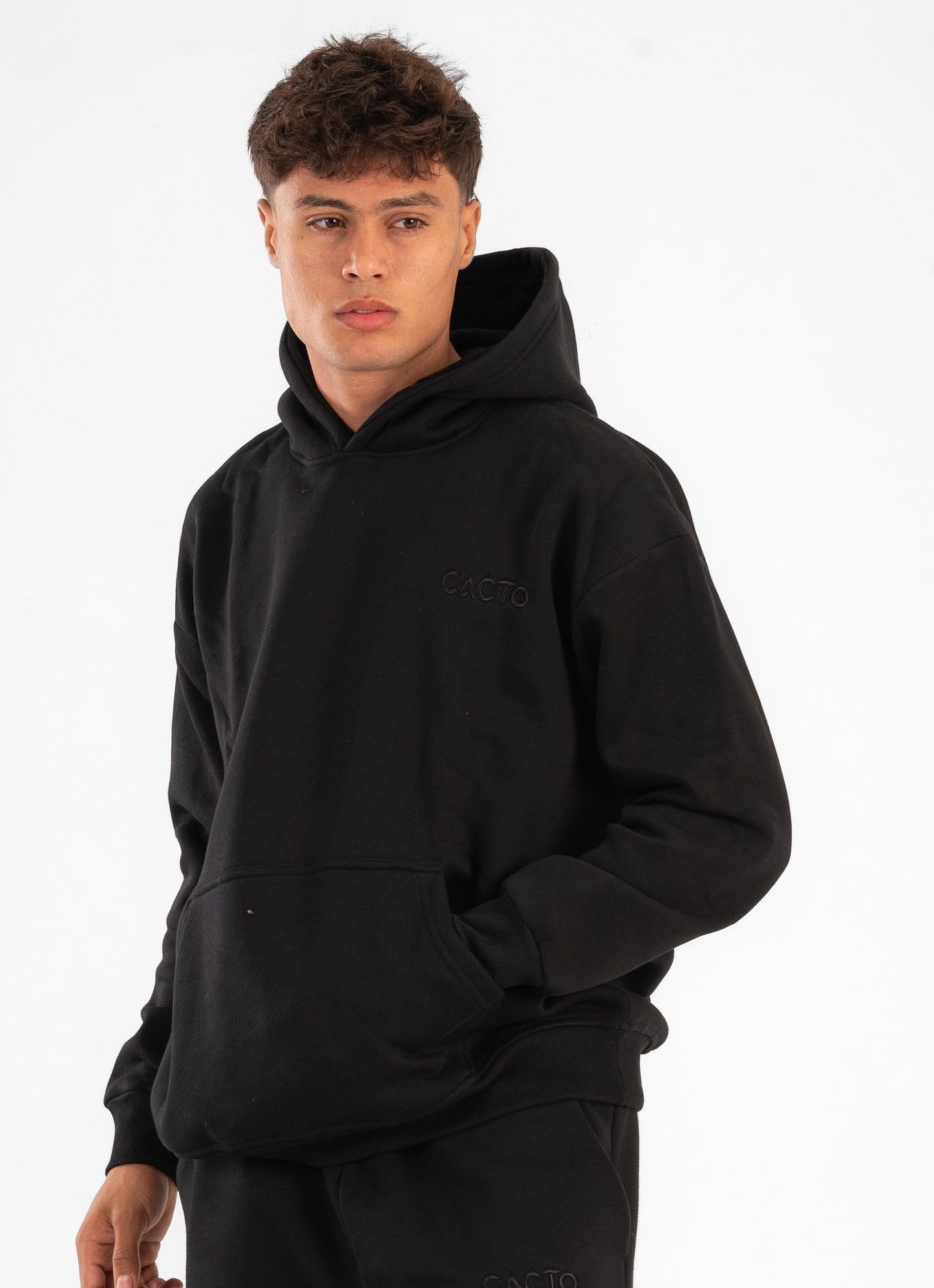 Black Basic Hoodie