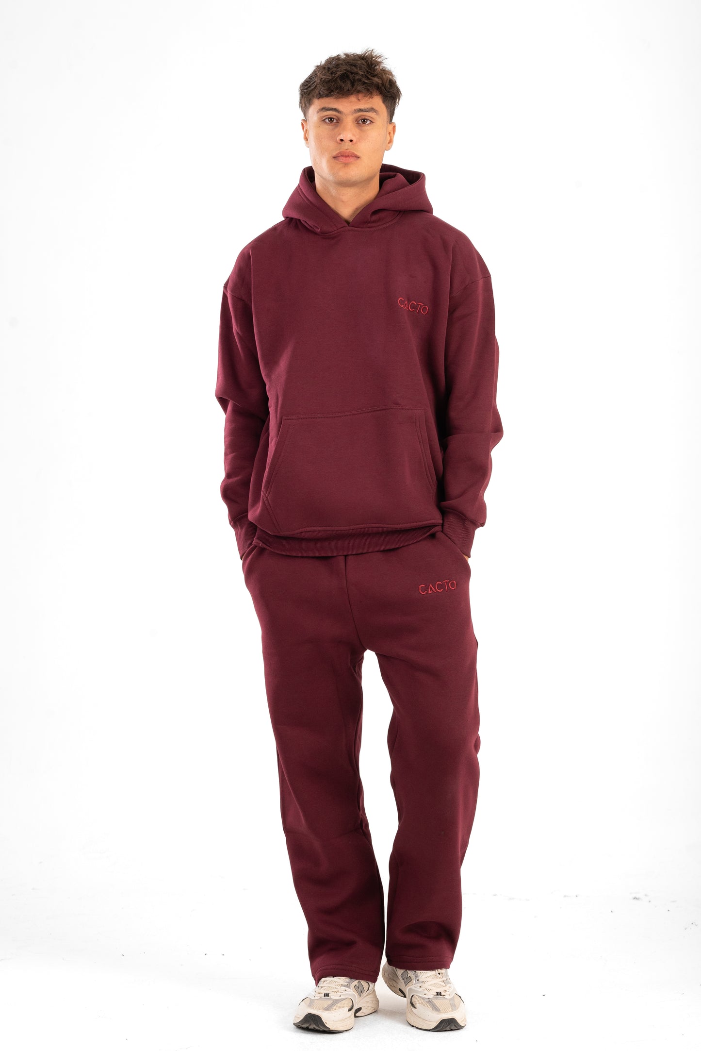 Burgundy Winter Pants