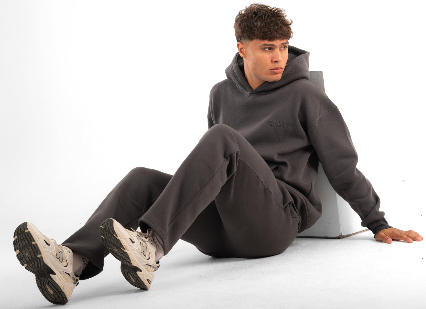 Gray Basic Hoodie