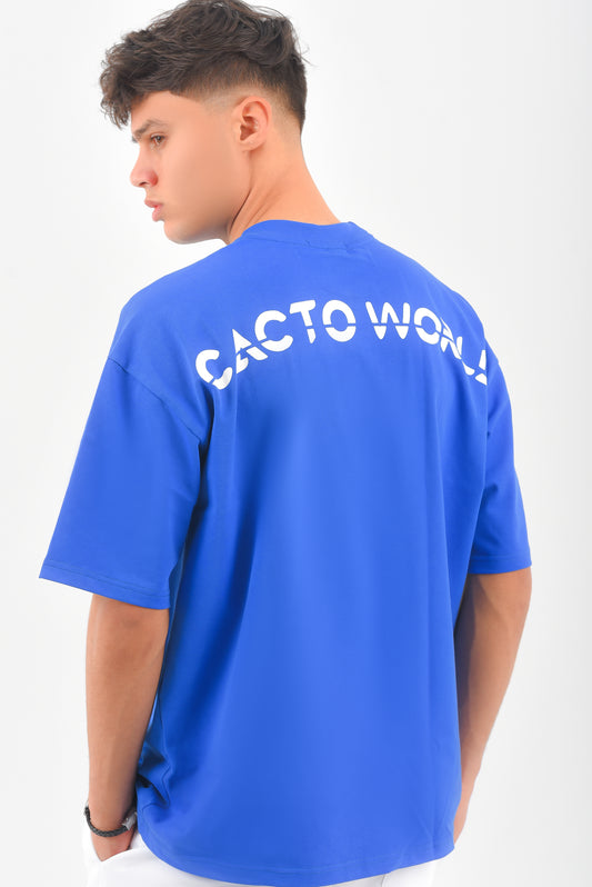 Blue Oversized T-shirt