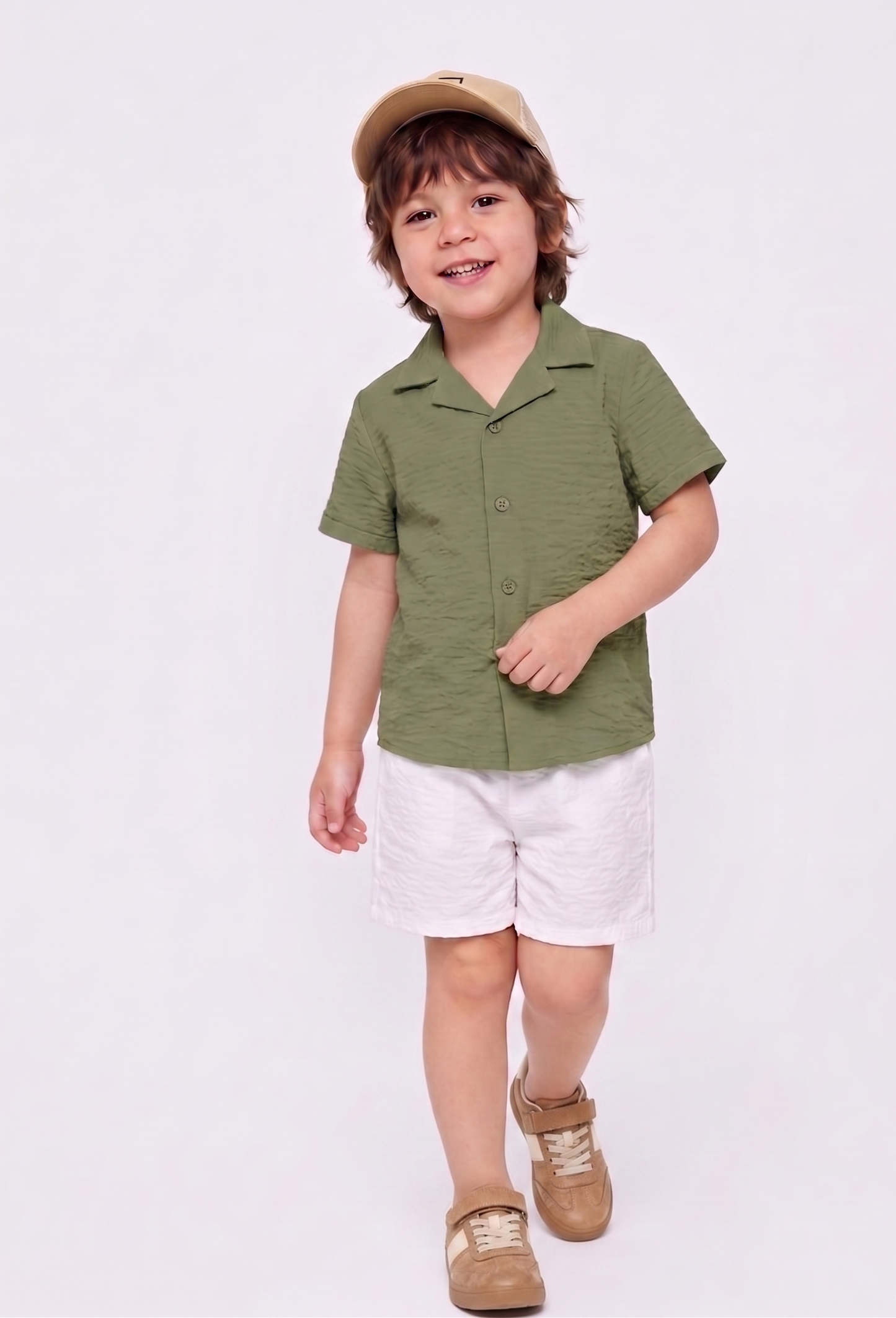 KIDS White linen short