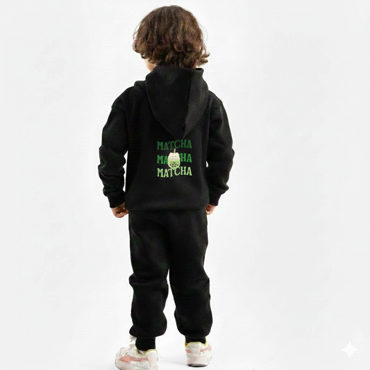 Black MATCHA  KIDS SET