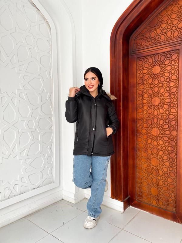 BLACK WATERPROOF JACKET