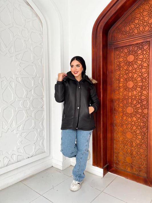 BLACK WATERPROOF JACKET