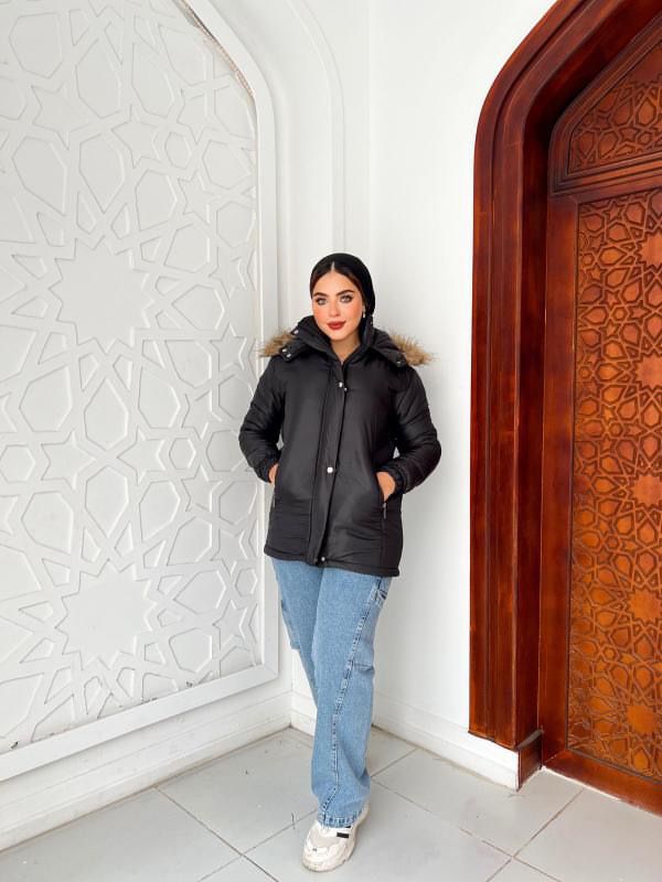 BLACK WATERPROOF JACKET