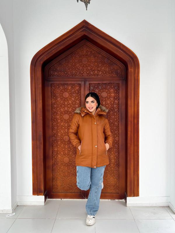 BROWN WATERPROOF JACKET