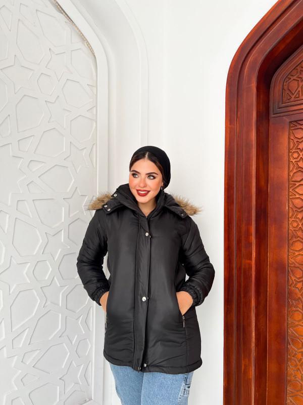 BLACK WATERPROOF JACKET