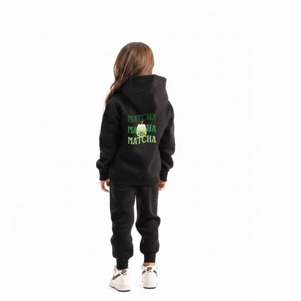 Black MATCHA  KIDS SET